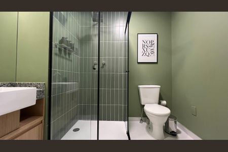 Studio para alugar com 21m², 1 quarto e sem vagaBanheiro