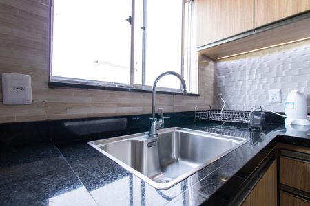 Casa para alugar com 75m², 1 quarto e 1 vagaCozinha 