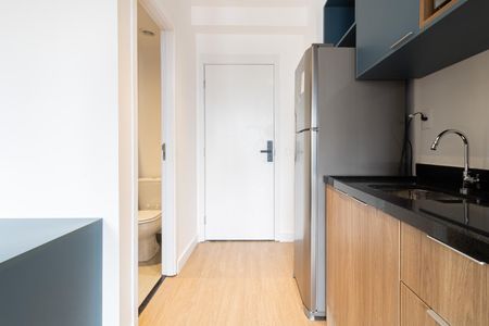 Studio à venda com 25m², 1 quarto e sem vagaCozinha