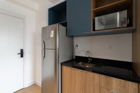 Studio à venda com 25m², 1 quarto e sem vagaCozinha