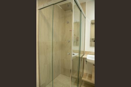 Studio para alugar com 26m², 1 quarto e sem vaga Studio para alugar com 26m², 1 quarto e sem vagaBanheiro