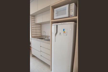 Studio para alugar com 26m², 1 quarto e sem vaga Studio para alugar com 26m², 1 quarto e sem vagaCozinha