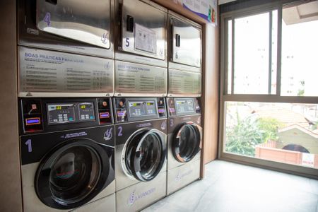 Studio para alugar com 26m², 1 quarto e sem vaga Studio para alugar com 26m², 1 quarto e sem vagaLavanderia