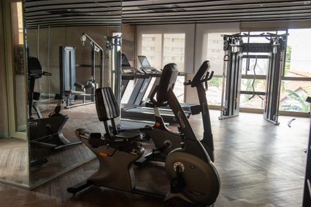 Studio para alugar com 26m², 1 quarto e sem vaga Studio para alugar com 26m², 1 quarto e sem vagaAcademia