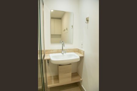 Studio para alugar com 26m², 1 quarto e sem vaga Studio para alugar com 26m², 1 quarto e sem vagaBanheiro