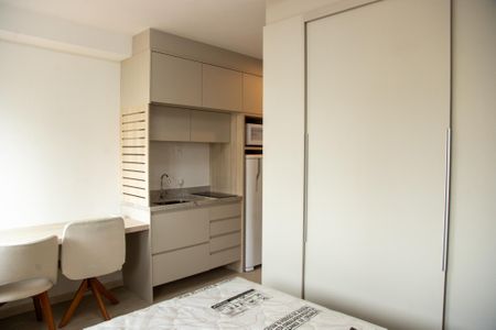 Studio para alugar com 26m², 1 quarto e sem vaga Studio para alugar com 26m², 1 quarto e sem vagaQuarto
