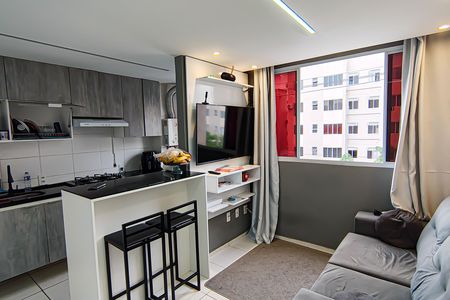 Apartamento para alugar com 43m², 2 quartos e 1 vagasala
