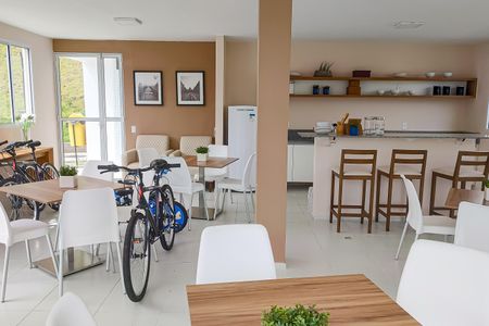 Apartamento para alugar com 43m², 2 quartos e 1 vagaarea comum