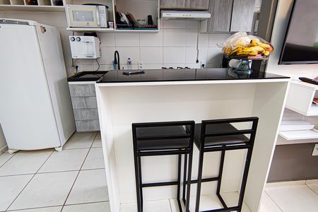 Apartamento para alugar com 43m², 2 quartos e 1 vagacozinha e area de serviço