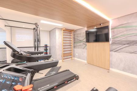 Apartamento à venda com 22m², 1 quarto e 1 vaga Apartamento à venda com 22m², 1 quarto e 1 vagaÁrea comum - Academia