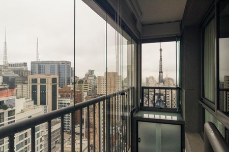 Apartamento à venda com 36m², 1 quarto e sem vagaVaranda da Sala