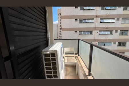 Apartamento para alugar com 58m², 1 quarto e 1 vagaSacada da suite 