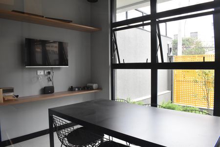 Apartamento para alugar com 25m², 1 quarto e sem vagaÁrea gourmet