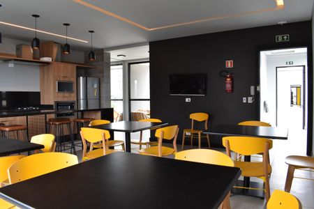 Apartamento para alugar com 25m², 1 quarto e sem vagaÁrea comum - Salão de festas