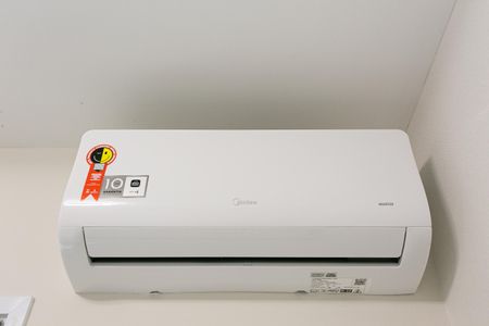 Apartamento à venda com 45m², 1 quarto e 1 vagaQuarto - Ar condicionado