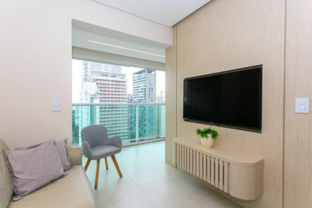 Apartamento à venda com 45m², 1 quarto e 1 vagaSala