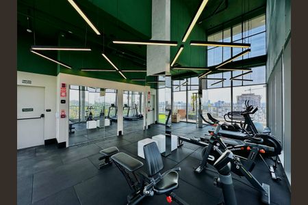 Apartamento para alugar com 25m², 0 quarto e sem vaga Apartamento para alugar com 25m², 0 quarto e sem vagaAcademia