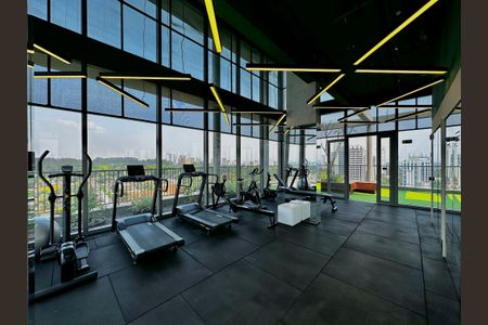 Apartamento para alugar com 25m², 0 quarto e sem vaga Apartamento para alugar com 25m², 0 quarto e sem vagaAcademia