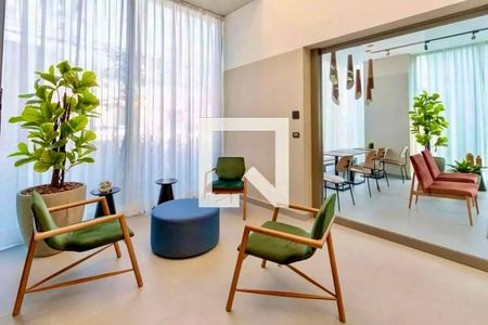 Apartamento para alugar com 25m², 0 quarto e sem vaga Apartamento para alugar com 25m², 0 quarto e sem vagaHall Social Bloco