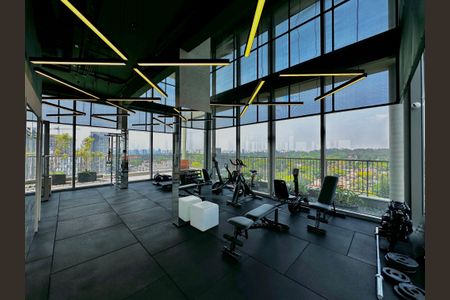 Apartamento para alugar com 25m², 0 quarto e sem vaga Apartamento para alugar com 25m², 0 quarto e sem vagaAcademia