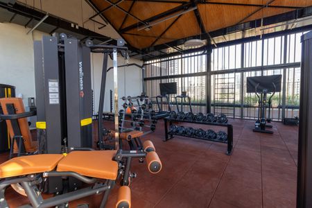 Studio para alugar com 28m², 1 quarto e sem vaga Studio para alugar com 28m², 1 quarto e sem vagaÁrea comum - Academia