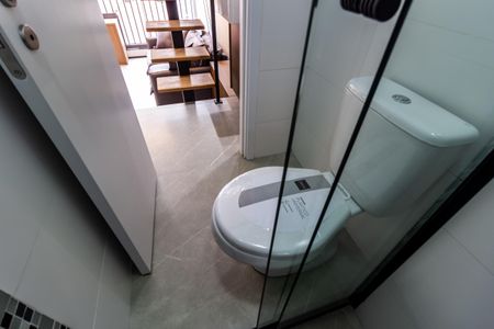 Studio para alugar com 28m², 1 quarto e sem vaga Studio para alugar com 28m², 1 quarto e sem vagaBanheiro