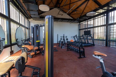 Studio para alugar com 28m², 1 quarto e sem vaga Studio para alugar com 28m², 1 quarto e sem vagaÁrea comum - Academia