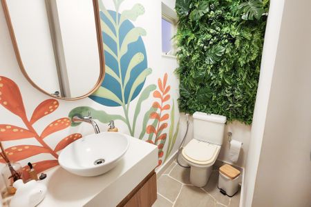 Casa de condomínio para alugar com 162m², 2 quartos e 1 vagaLavabo