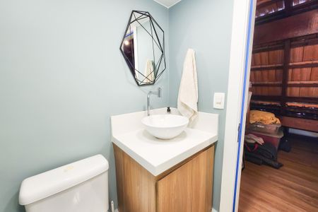 Casa de condomínio para alugar com 162m², 2 quartos e 1 vagaBanheiro 2