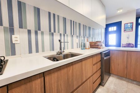 Casa de condomínio para alugar com 162m², 2 quartos e 1 vagaCozinha