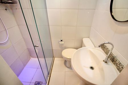 Apartamento para alugar com 108m², 3 quartos e 1 vaga Apartamento para alugar com 108m², 3 quartos e 1 vagaBanheiro do Quarto 3