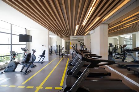 Apartamento para alugar com 67m², 2 quartos e 2 vagas Apartamento para alugar com 67m², 2 quartos e 2 vagasÁrea comum - Academia