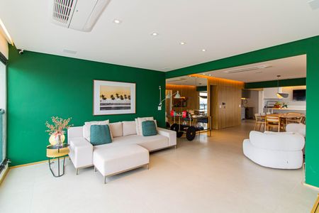 Apartamento para alugar com 154m², 2 quartos e 3 vagas Apartamento para alugar com 154m², 2 quartos e 3 vagasSala