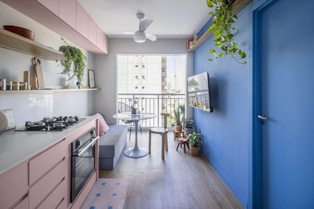 Apartamento para alugar com 28m², 1 quarto e sem vaga Apartamento para alugar com 28m², 1 quarto e sem vagaSala