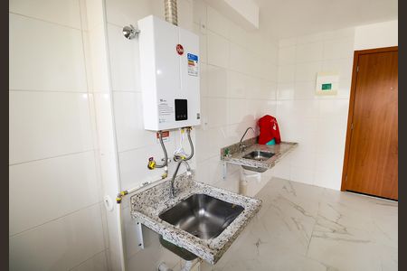 Apartamento para alugar com 37m², 2 quartos e 1 vagaCozinha e Área de Serviço