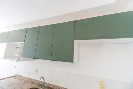 Apartamento para alugar com 50m², 2 quartos e 1 vagaDetalhe da cozinha