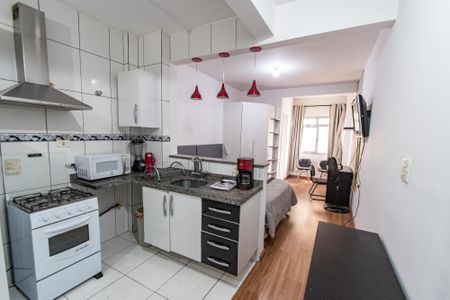 Apartamento para alugar com 35m², 1 quarto e sem vaga Apartamento para alugar com 35m², 1 quarto e sem vagaCozinha / Área de serviço