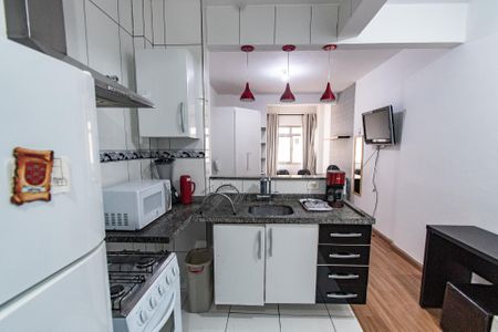 Apartamento para alugar com 35m², 1 quarto e sem vaga Apartamento para alugar com 35m², 1 quarto e sem vagaCozinha / Área de serviço