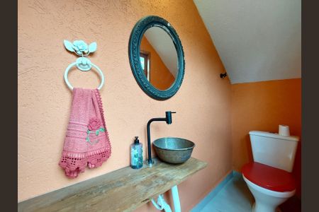 Casa à venda com 180m², 4 quartos e 2 vagasLavabo da Área de Lazer