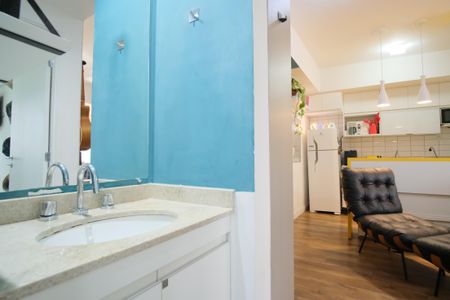 Apartamento à venda com 50m², 1 quarto e 1 vagaBanheiro