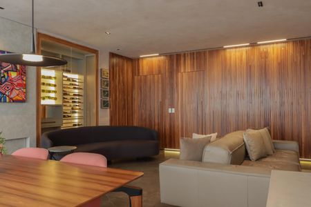 Apartamento para alugar com 134m², 2 quartos e 2 vagasSala