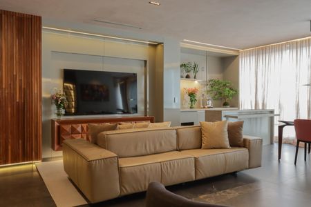 Apartamento para alugar com 134m², 2 quartos e 2 vagasSala