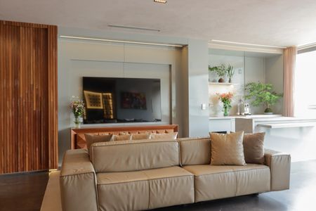 Apartamento para alugar com 134m², 2 quartos e 2 vagasSala