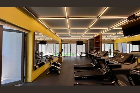 Studio à venda com 27m², 1 quarto e sem vaga Studio à venda com 27m², 1 quarto e sem vagaAcademia