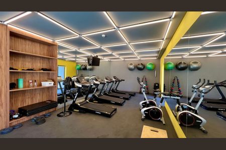 Studio à venda com 27m², 1 quarto e sem vaga Studio à venda com 27m², 1 quarto e sem vagaAcademia