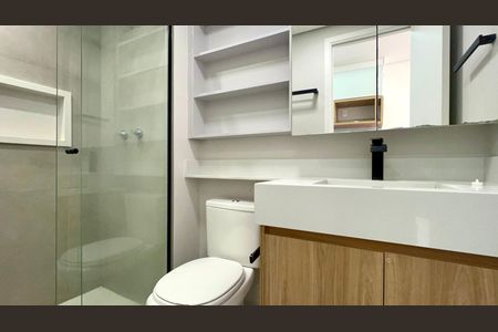 Studio à venda com 27m², 1 quarto e sem vaga Studio à venda com 27m², 1 quarto e sem vagaBanheiro