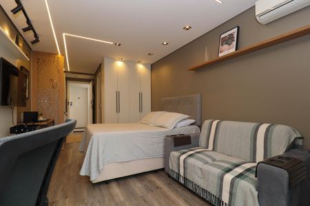 Studio para alugar com 28m², 1 quarto e sem vagaSala/Quarto