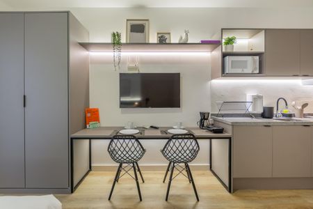 Apartamento para alugar com 17m², 1 quarto e sem vaga