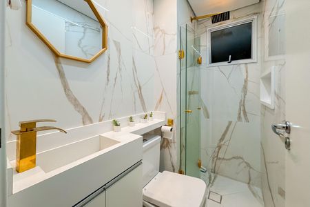 Apartamento para alugar com 41m², 2 quartos e sem vagaBanheiro