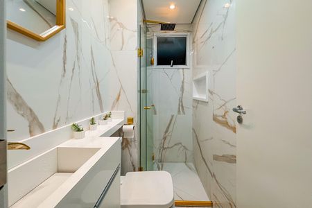 Apartamento para alugar com 41m², 2 quartos e sem vagaBanheiro